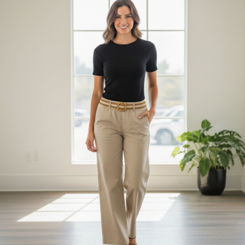 Briggs New York Belted Slacks NWT